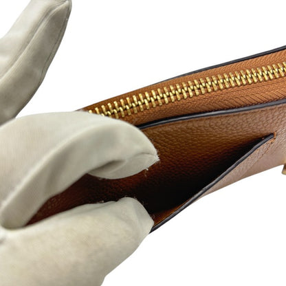 MICHAEL KORS マイケルコース 長財布 ブラウン 32S7GM9E9L レディース おしゃれ ラウンドファスナー 収納 中古 W４