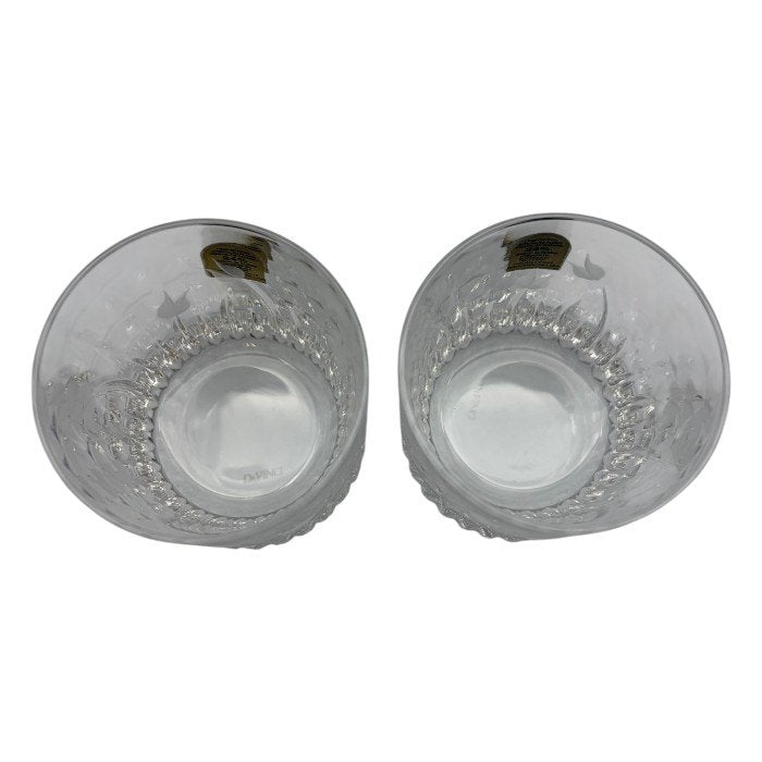 davinci crystal ダヴィンチクリスタル ロックグラス ペア 洋食器 おしゃれ 酒器 2客 セット 中古 W1
