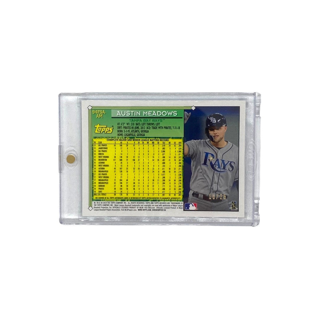 TOPPS MLBカード FUTURE STAR AUSTIN MEADOWS 25/25 #94FSA-AM 中古 IT1