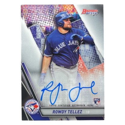 TOPPS MLBカード BOWMAN'S BEST ROWDY TELLEZ TORONTO BLUE JAYS #B19-RT 中古 IT2