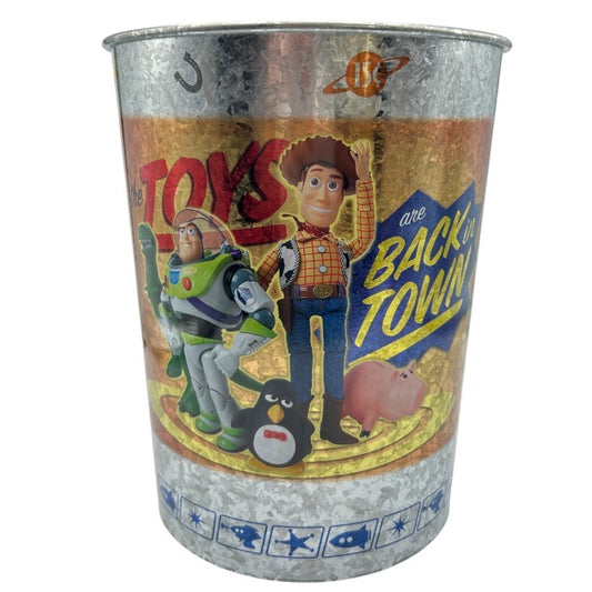 Disney PIXAR トイ・ストーリー ゴミ箱 ダストボックス ディズニー ピクサー ウッディ バズライトイヤー インテリア 中古 W４