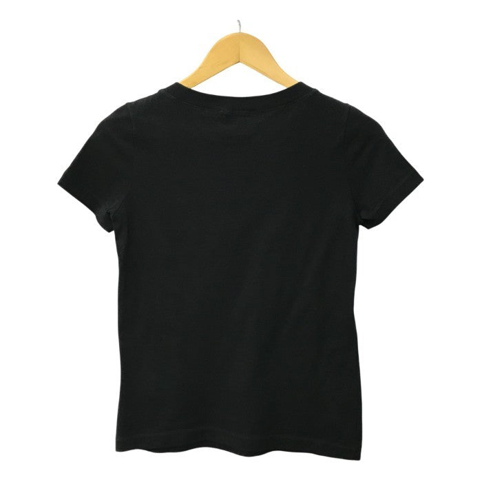 GUCCI グッチ Tシャツ レディース 春夏 半袖 カットソー 刺繍 ポケット ブラック XSサイズ 226737 X3457 中古 T1