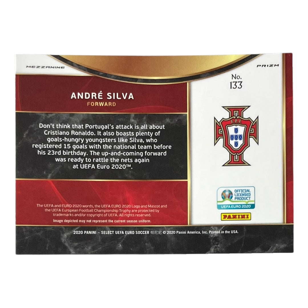 PANINI サッカーカード SELECT UEFA EURO PRIZM ANDRE SILVA PORTUGAL #133 中古 IT2