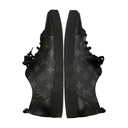 LOUIS VUITTON ルイヴィトン マッチアップ スニーカー メンズ ローカット レースアップ モノグラム エクリプス ブラック 8 (約26.5cm) 中古 T1