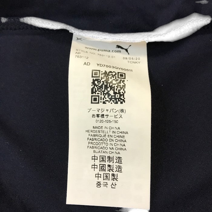 PUMA プーマ Red Bull Honda レッドブルレーシング チーム Tシャツ 2021 メンズ ホンダ F1 レーシング Lサイズ ナイトスカイ 763112 中古 TK1