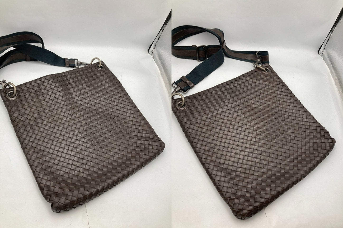 BOTTEGA VENETA ボッテガヴェネタ イントレチャート ショルダーバッグ 中古 D4
