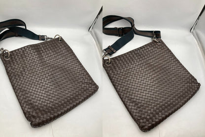 BOTTEGA VENETA ボッテガヴェネタ イントレチャート ショルダーバッグ 中古 D4