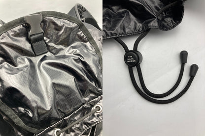 MARC JACOBS マークジェイコブス ザ リップストップ バックパック リュックサック ブラック 中古 D4