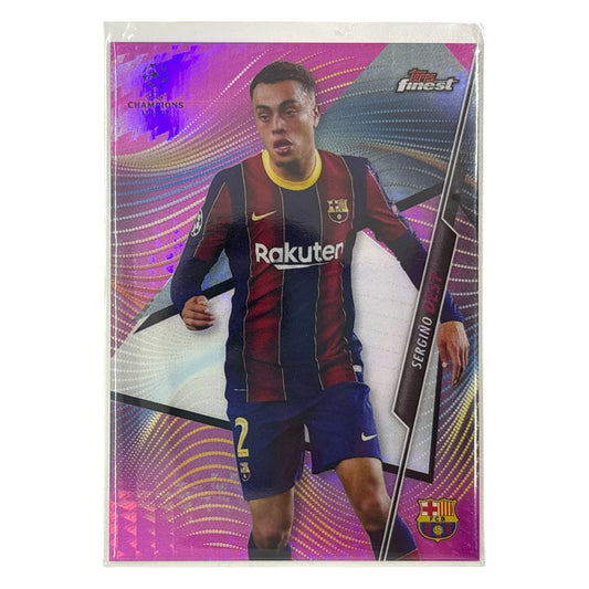 TOPPS サッカーカード FINEST SERGINO DEST BARCELONA 017/125 #19 中古 IT1