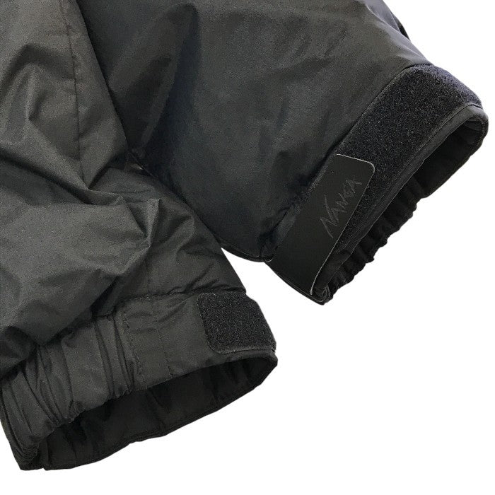 NANGA オーロラテックス ダウンジャケット メンズ アウトドア 定番 防風 防水透湿 ブラック Mサイズ K23A45 中古 T1