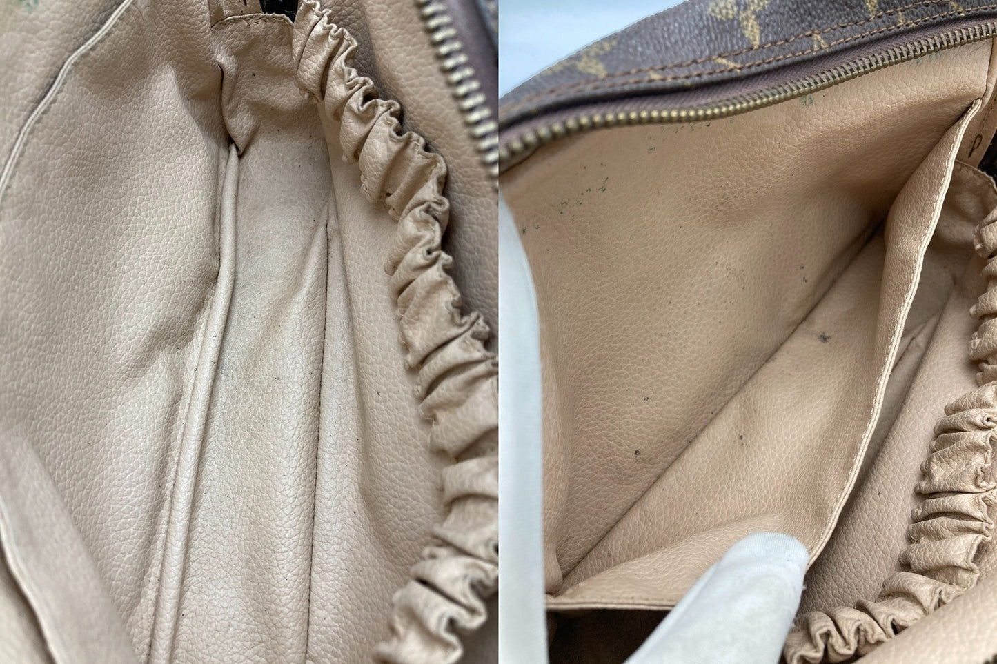 LOUIS VUITTON ルイヴィトン モノグラム トゥルース トワレット 23 ポーチ セカンドバッグ M47524 中古 D4