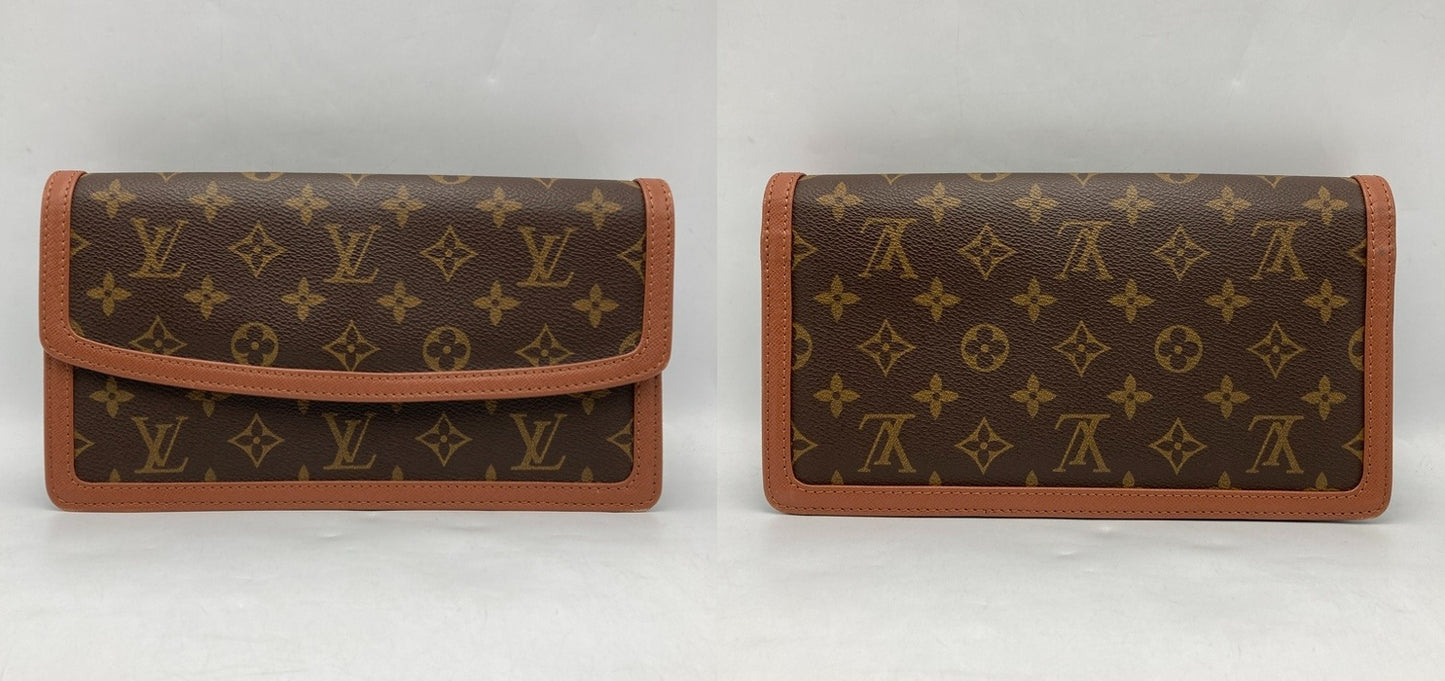 LOUIS VUITTON ルイヴィトン モノグラム ポシェット・ダムPM セカンドバッグ M51812 中古 D4