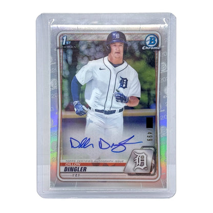TOPPS MLBカード BOWMAN CHROME 1ST DILLON DINGLER DETROIT TIGERS /499 #CDA-DD 中古 IT1