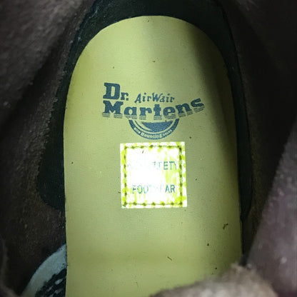 Dr.Martens ドクターマーチン 10ホール ブーツ レディース スチールトゥ ロング レースアップ バーガンディ UK6(25cm) 1919 中古 T1