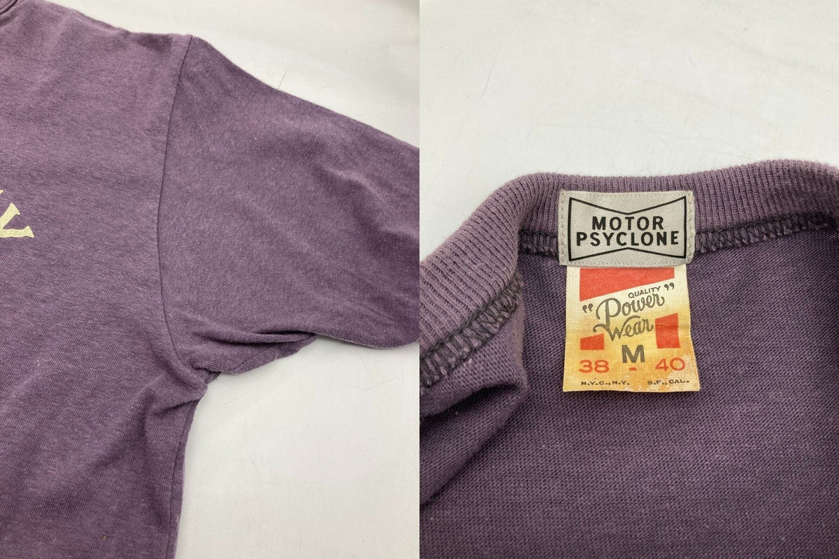 FREEWHEELERS フリーホイーラーズ MAKE MY DAY モーターサイクロン Tシャツ サイズM メンズ 中古 D4