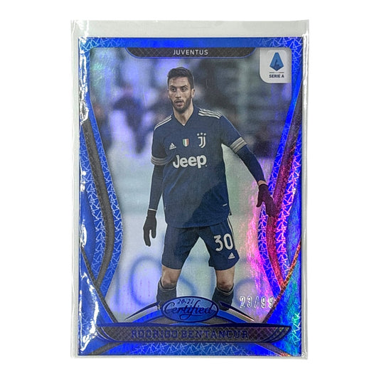 PANINI サッカーカード CHRONICLES CERTIFIED RODRIGO BENTANCUR JUVENTUS /99 #18 中古 IT1