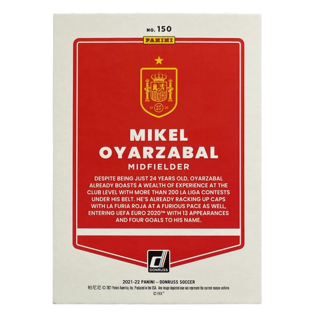 PANINI サッカーカード DONRUSS MIKEL OYARZABAL SPAIN /49 #150 中古 IT2