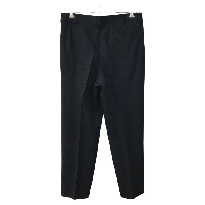 GIANNI VERSACE ヴェルサーチ ジャケット/パンツ スーツ上下セット メンズ 春秋 ダブルブレスト 4釦 4つボタン 無地 ツータック ブラック 52サイズ 中古 T1