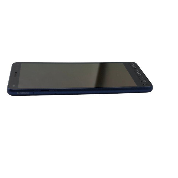 KYOCERA 京セラ かんたんスマホ2 スマートフォン A001KC 32GB ネイビー 本体 お年寄り スマホデビュー android アンドロイド 中古 W４