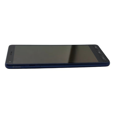 KYOCERA 京セラ かんたんスマホ2 スマートフォン A001KC 32GB ネイビー 本体 お年寄り スマホデビュー android アンドロイド 中古 W４