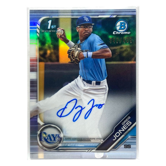 TOPPS MLBカード BOWMAN CHROME GREG JONES RAYS 342/499 #CDA-GJ 中古 IT2
