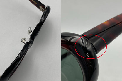 白山眼鏡 (ハクサンメガネ）BURN サングラス メンズ レディース ユニセックス 中古 D4