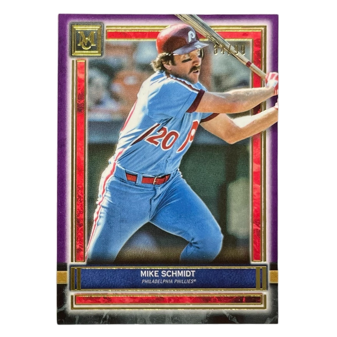 TOPPS MLBカード MUSEUM COLLECTION MIKE SCHMIDT PHILADELPHIA PHILLIES /99 #67 中古 IT2