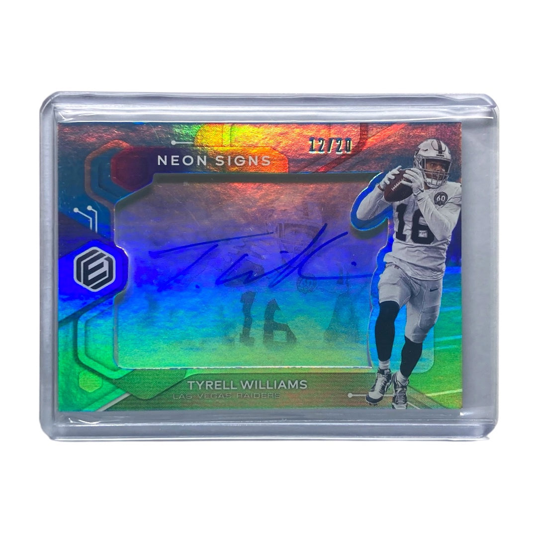 PANINI NFLカード ELEMENTS TYRELL WILLIAMS RAIDERS 12/20 #NS-TW 中古 IT2