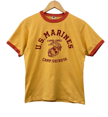 TOYS McCOY トイズマッコイ CAMP SHIBUYA リンガーTシャツ サイズS メンズ 中古 D4