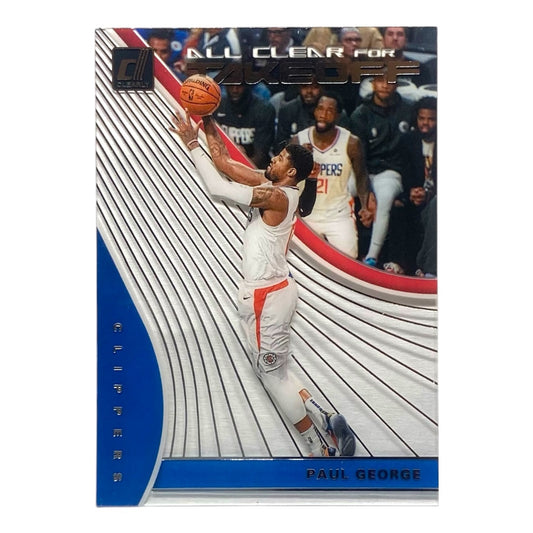 PANINI NBAカード CLEARLY DONRUSS PAUL GEORGE CLIPPERS #7 中古 IT2