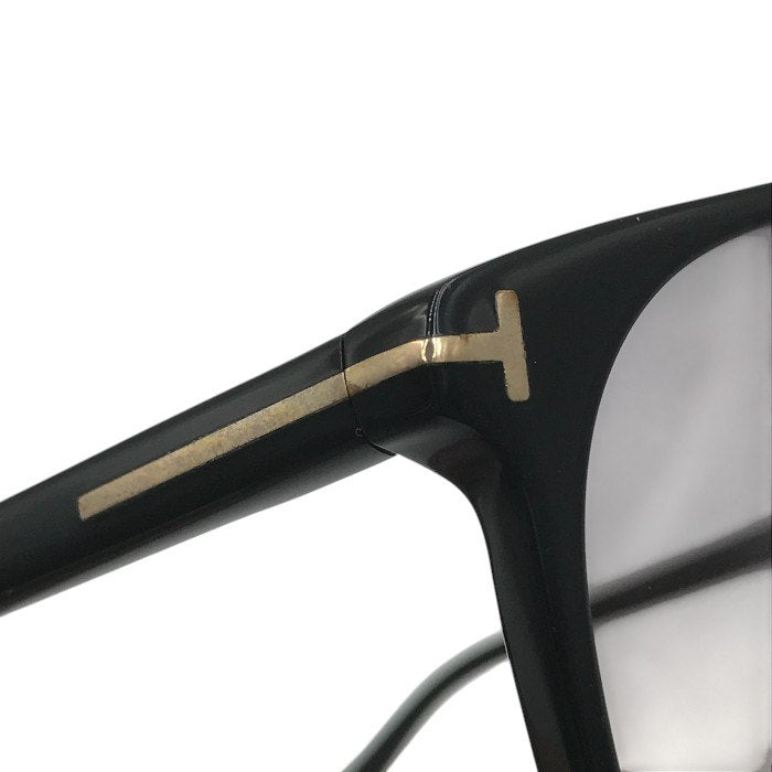 TOM FORD トムフォード Ansel サングラス メンズ ボストン アジアンフィット フルリム ブラック TF858 01C 中古 T1