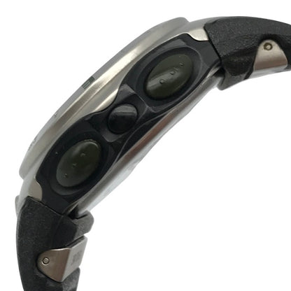 CASIO PROTREK 腕時計 メンズ デジタル タフソーラー オートライト トレッキング シルバー/ブラック PRS-200-1JF 中古 T1