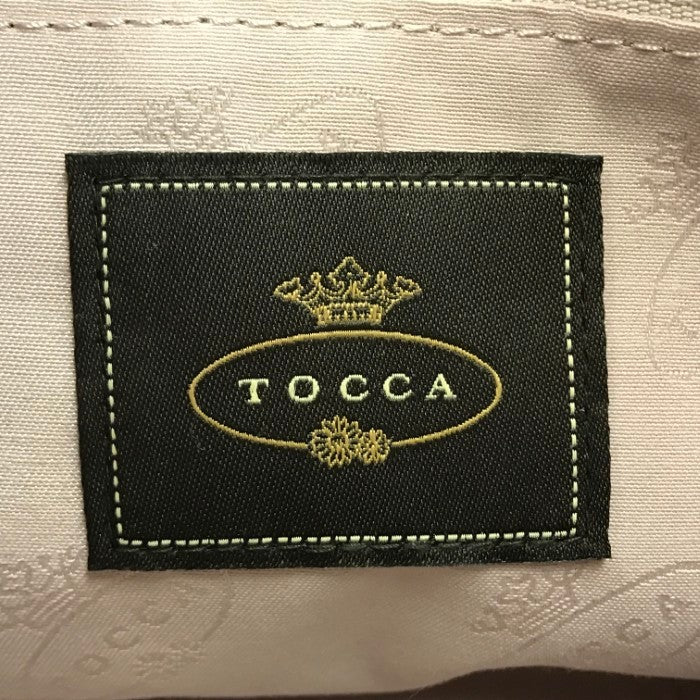 TOCCA トッカ TRIM WAVES POCHETTE ショルダーバッグ レディース フリル 斜め掛け 軽量 ポシェット ブラック 中古 T1