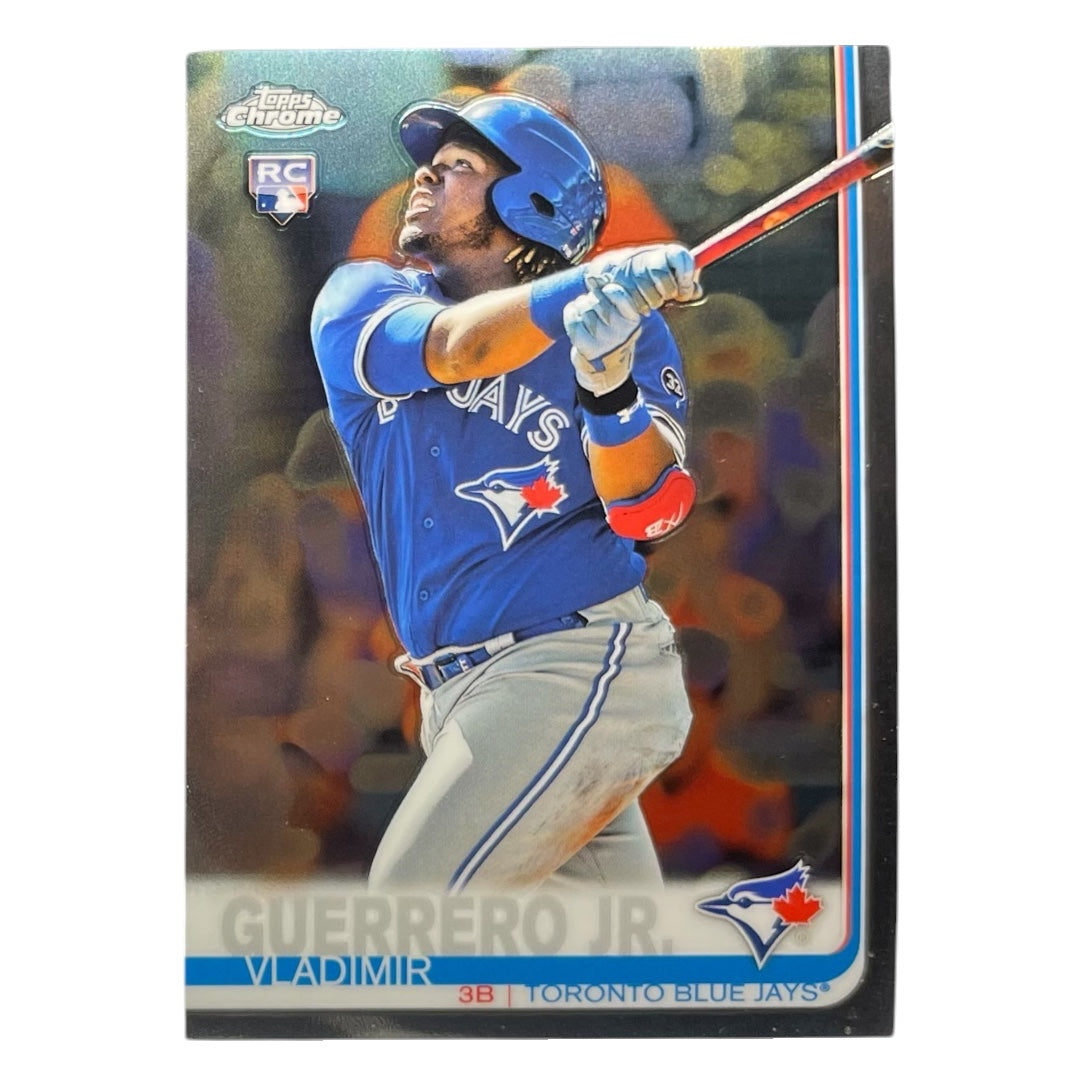 TOPPS MLBカード CHROME VLADIMIR GUERRERO JR. TORONTO BLUE JAYS #201 中古 IT2