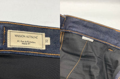 MAISON KITSUNE メゾンキツネ デニムパンツ サイズ32 中古 D4