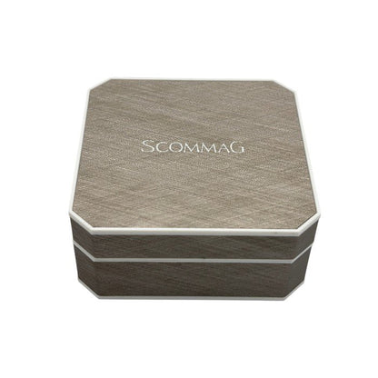 SCOMMAG エスカマジー インサイドアウトリング リング 23号 ステンレススチール アクセサリー 中古 W1