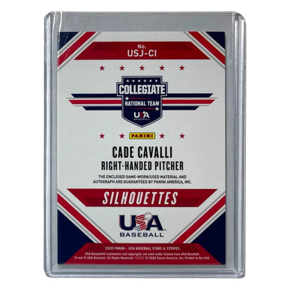 PANINI MLBカード USA BASEBALL STARS & STRIPES CADE CAVALLI /79 #USJ-CI 中古 IT2