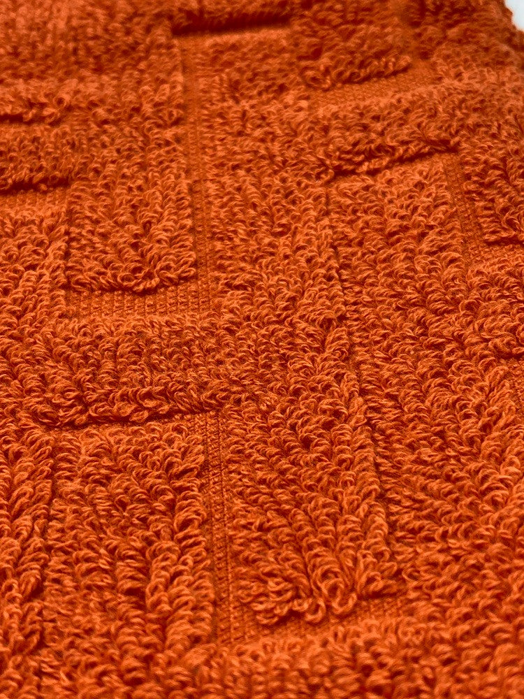 HERMES エルメス カレ・タオル ステアーズ ハンドタオル 中古 D4