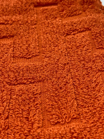 HERMES エルメス カレ・タオル ステアーズ ハンドタオル 中古 D4