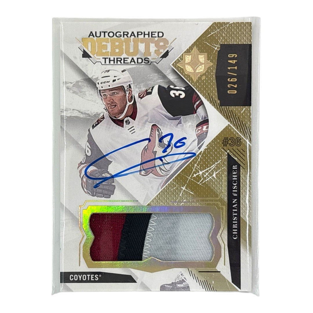 UPPER DECK NHLカード ULTIMATE COLLECTION CHRISTIAN FISCHER COYOTES /149 #DTA-CF 中古 IT1
