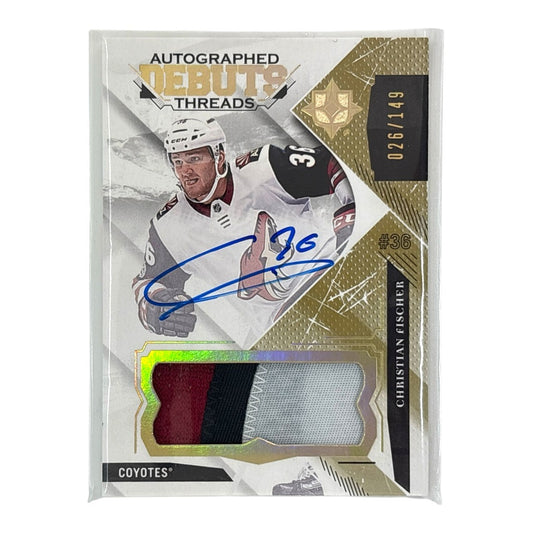 UPPER DECK NHLカード ULTIMATE COLLECTION CHRISTIAN FISCHER COYOTES /149 #DTA-CF 中古 IT1