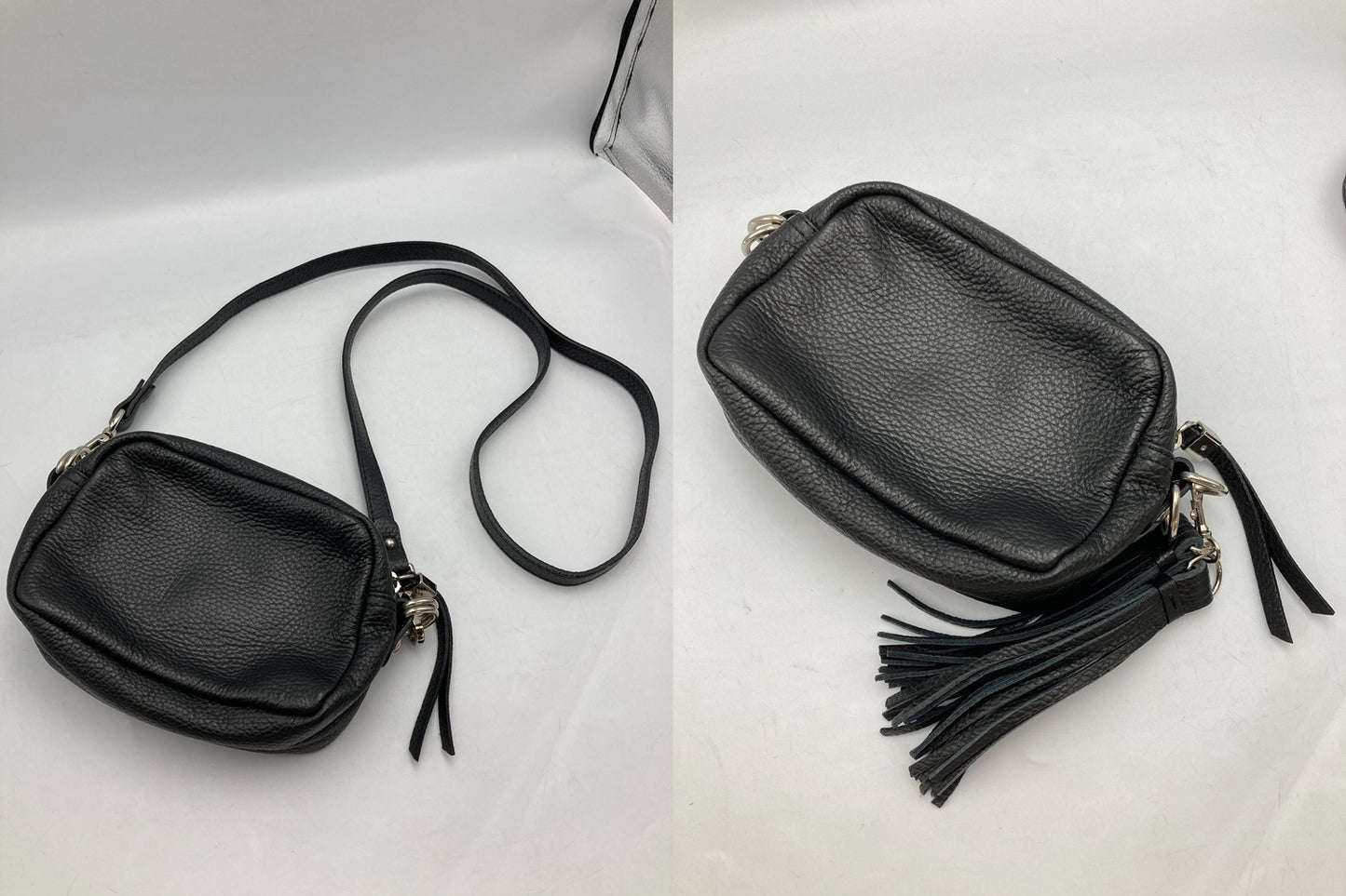 GIANNI CHIARINI ジャンニ キアリーニ レザー 3WAY ショルダーバッグ 中古 D4