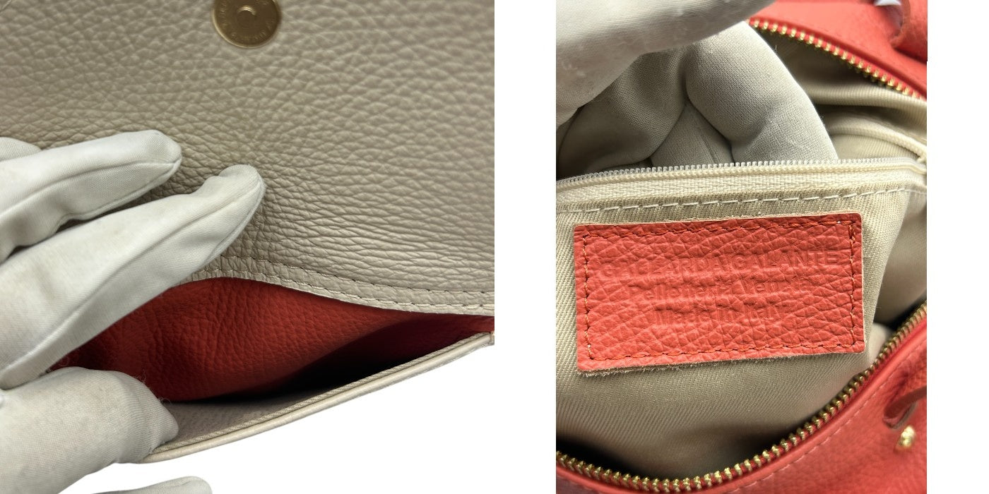 ガリャルダガランテ×ペレッテリアベネタ GALLARDAGALANTE×PelletteriaVeneta バイカラー ２WAYバッグ ハンドバッグ ショルダーバッグ レディース 小さめ 中古 W４