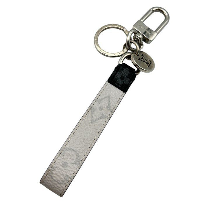 LOUIS VUITTON ルイ・ヴィトン ポルトクレ・ドラゴンヌ キーホルダー モノグラム・エクリプス M64168 ルイヴィトン ストラップ レディース メンズ ブランド 中古 W４