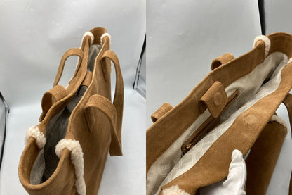 UGG アグ スウェード トートバッグ 1093557 中古 D4