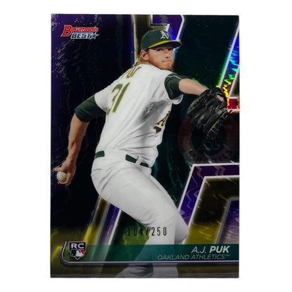 TOPPS MLBカード BOWMAN'S BEST A.J. PUK OAKLAND ATHLETICS /250 #30 中古 IT2