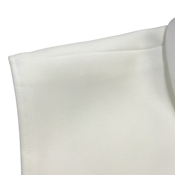 Rene ルネ ワンピース レディース ノースリーブ スリーブレス 襟付き シンプル 無地 カラードレス ホワイト 36サイズ 5416210 中古 T1