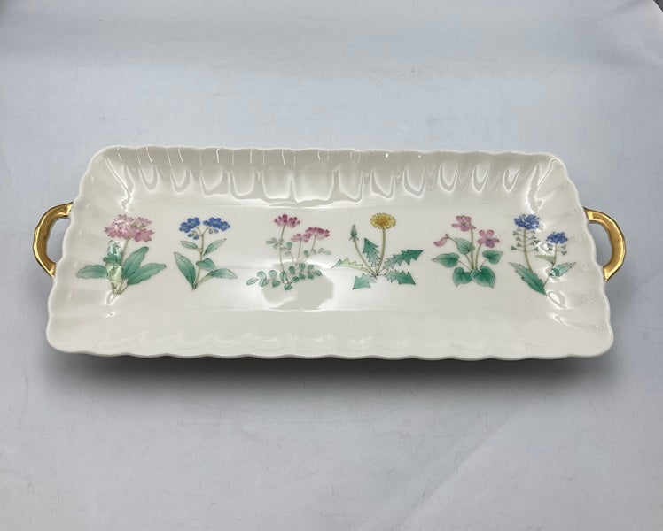 香蘭社 花しらべ トレー サンドイッチトレー 中古 D4