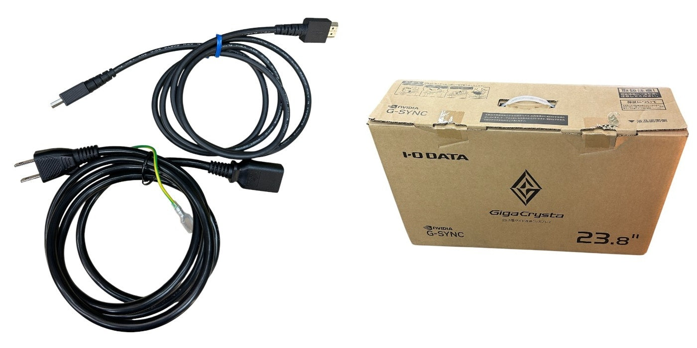 I・O DATA Giga Crysta 23.8型 ワイド液晶ディスプレイ GD241JD アイ・オー・データ モニター ゲーミングモニター パソコン 中古 W４