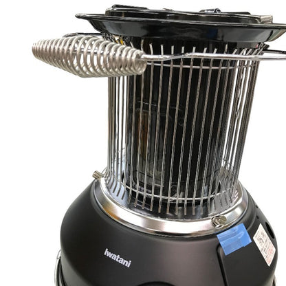 Iwatani イワタニ カセット ガス ストーブ マル暖 やかん 置ける アウトドア 屋内外 CB-STV-MRD 中古 Y1